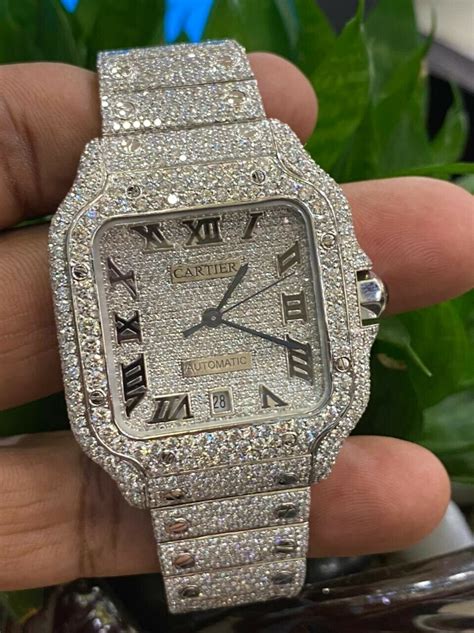 cartier watches iced out